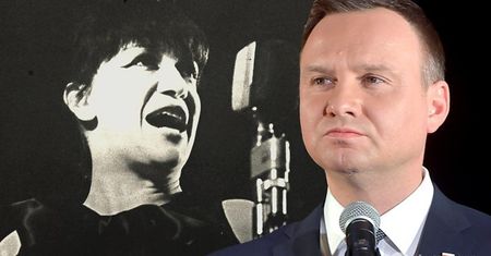 Ewa Demarczyk wzruszona słowami Andrzeja Dudy