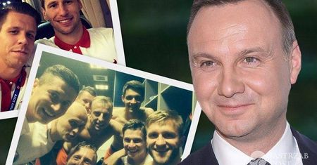 EURO 2016! Andrzej Duda tuż po zakończeniu meczu Polska-Irlandia udał się do... szatni zawodników! Co zrobił dalej?