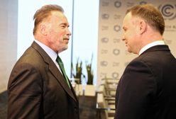 Uścisk gubernatora. Spotkanie Dudy ze Schwarzeneggerem