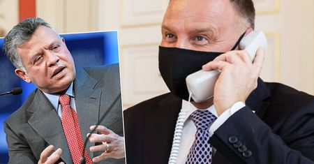 Wpadka Andrzeja Dudy. Tak rozmawiał z królem Jordanii, że dzisiaj śmieje się z niego cały internet
