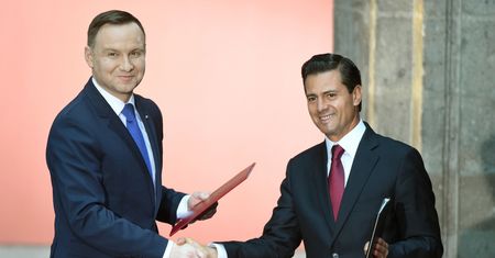 Prezydent Duda odebrał klucz do Miasta Meksyk