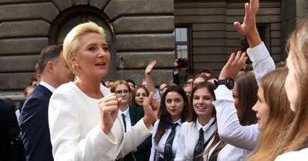 Strajk nauczycieli 2019. Agata Kornhauser-Duda "działa po cichu"
