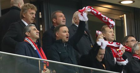 Prezydent Duda chwali Lewandowskiego i spółkę. Ale nadział się na ripostę ws. sędziów