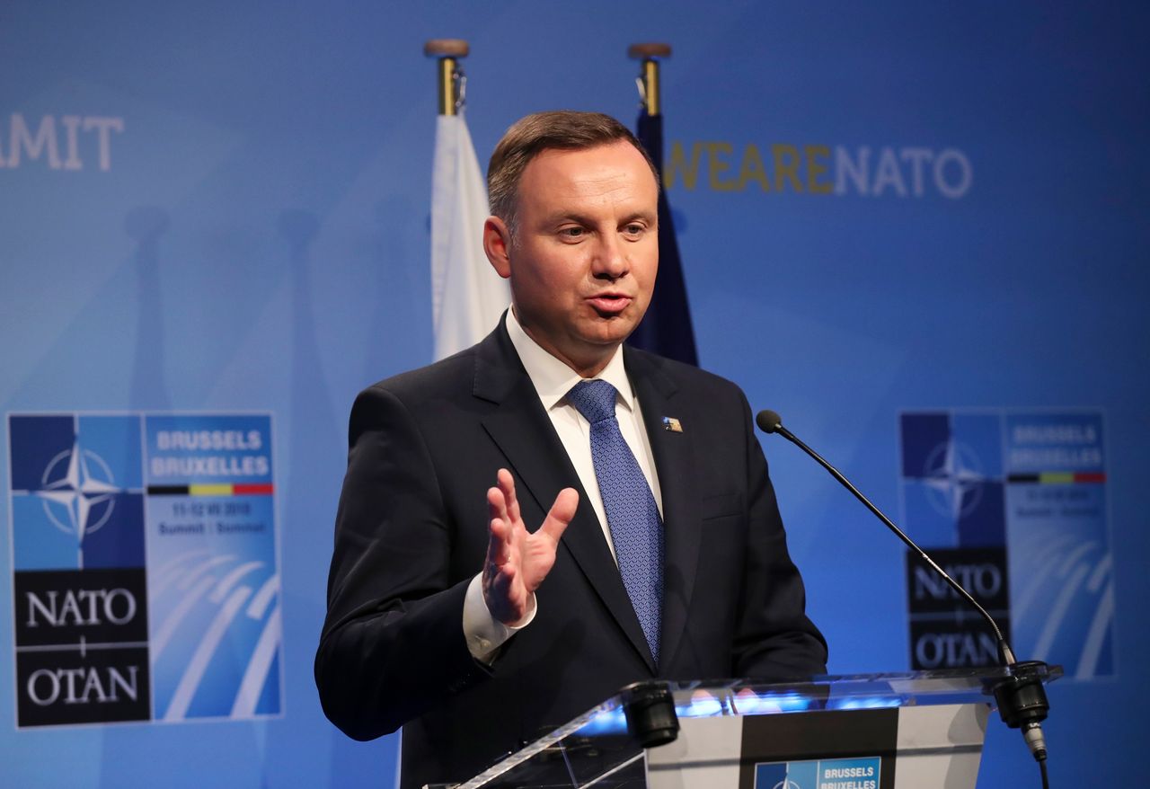 Andrzej Duda zwrócił uwagę. "Pamiętam program PiS - była mowa o wzmacnianiu uprawnień prezydenta"