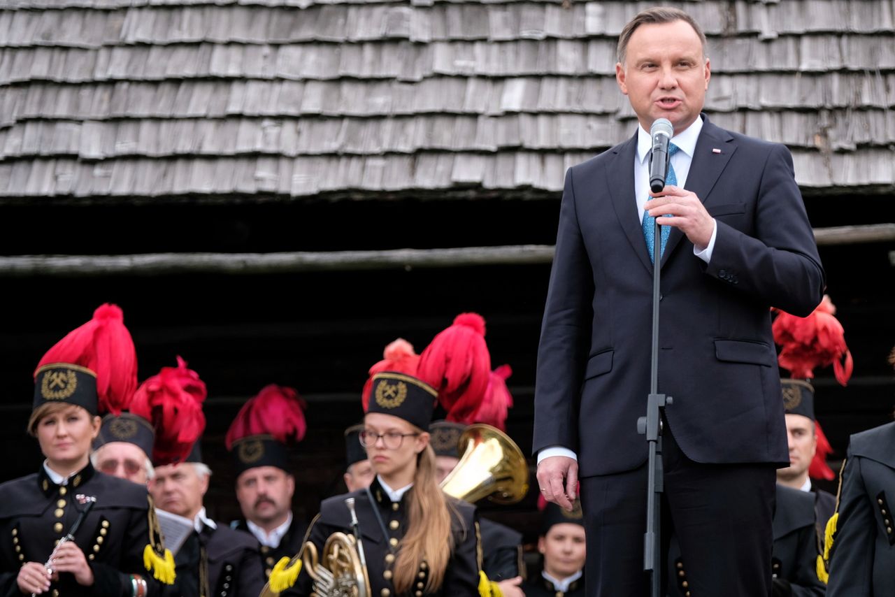 Andrzej Duda: "Wielka defilada Wojska Polskiego tym razem w Katowicach"