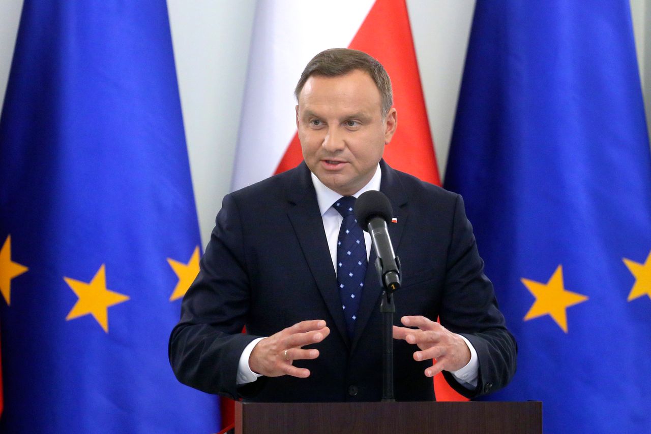 Andrzej Duda o szczycie V4 w Izraelu: "Mogę udostępnić Rezydencję Prezydenta RP. Izrael nie jest dobrym miejscem by się spotykać"