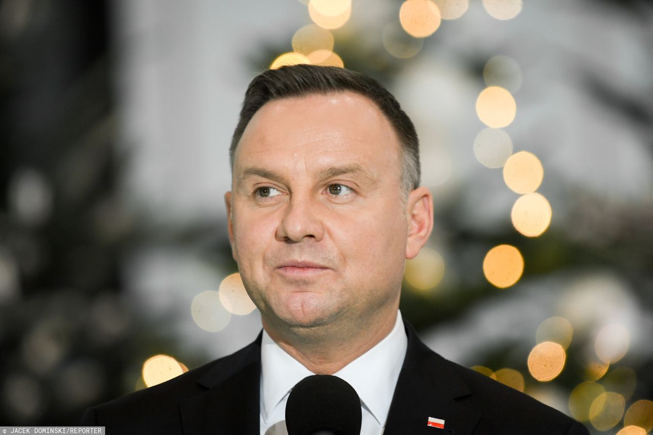 Andrzej Duda zabrał głos. Jednak nie w sprawie słów Putina