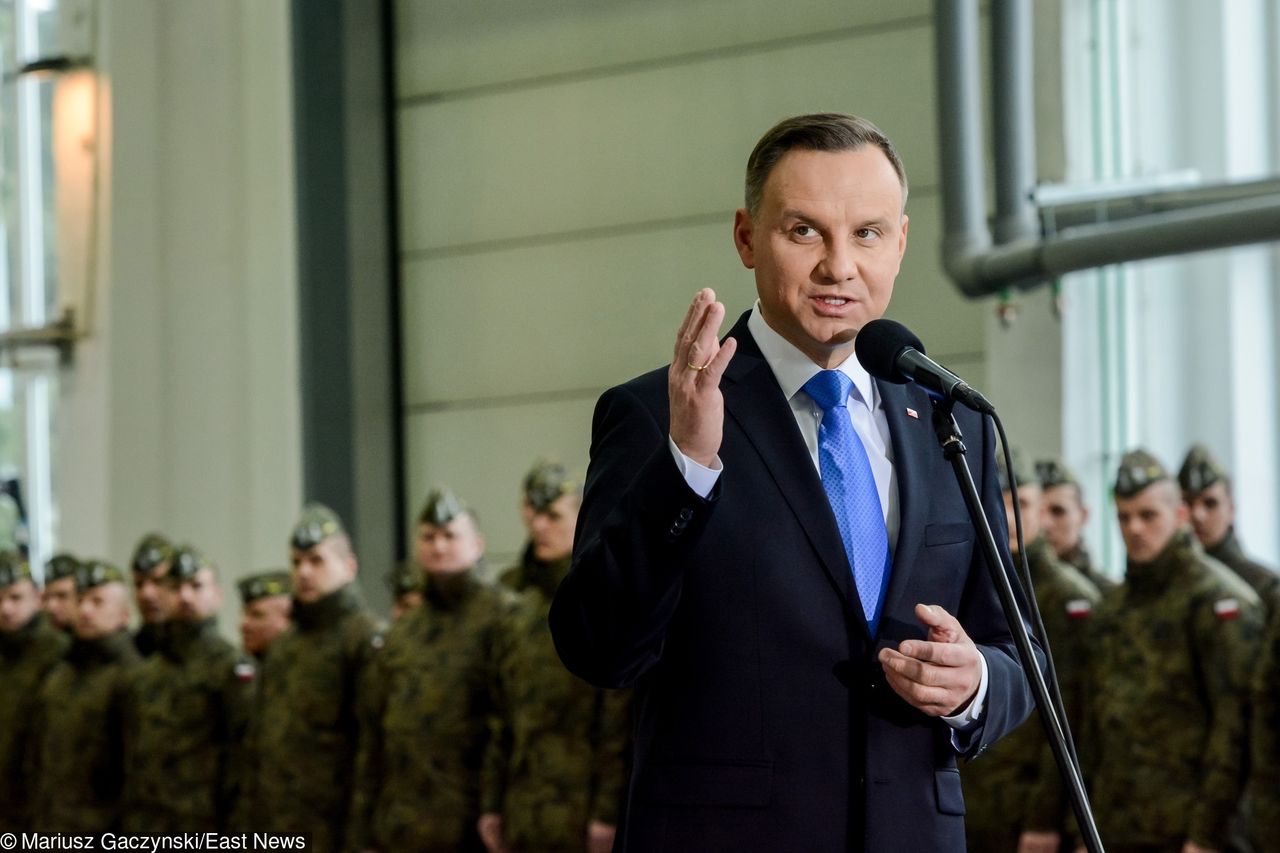 Ustawa degradacyjna. Andrzej Duda podjął decyzję