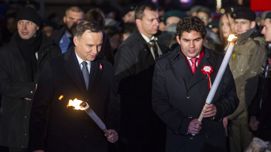 Andrzej Duda na Ognisku Patriotyzmu z okazji 99. rocznicy odzyskania przez Polskę niepodległości