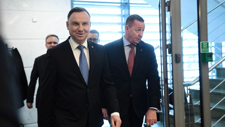 Andrzej Duda wziął udział w naradzie ws. koronawirusa