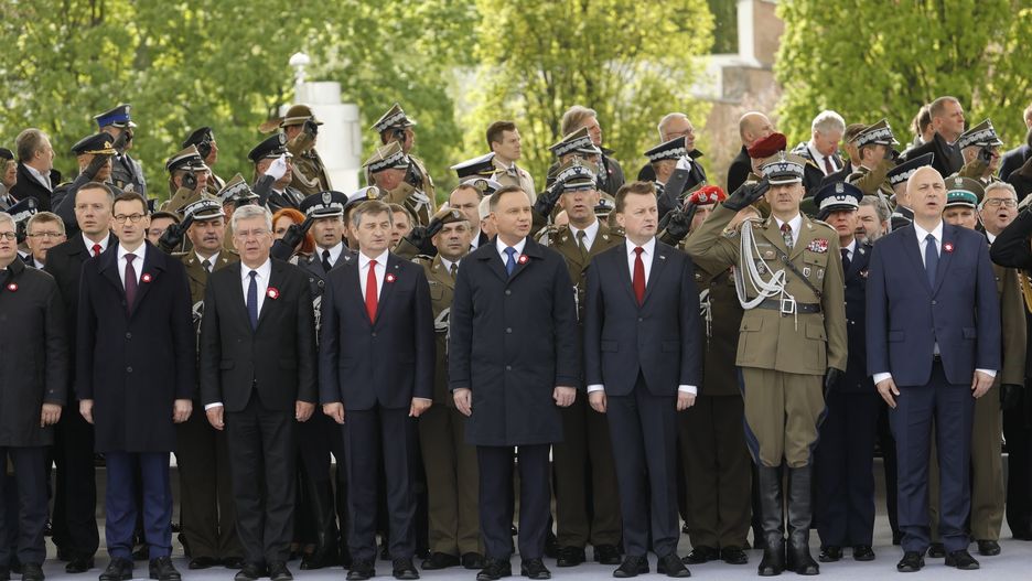 Ważne ćwiczenia najważniejszych osób w państwie.