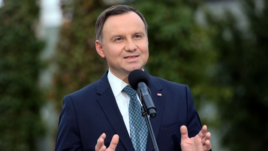 Prezydent Andrzej Duda po spotkaniu z prezydentem