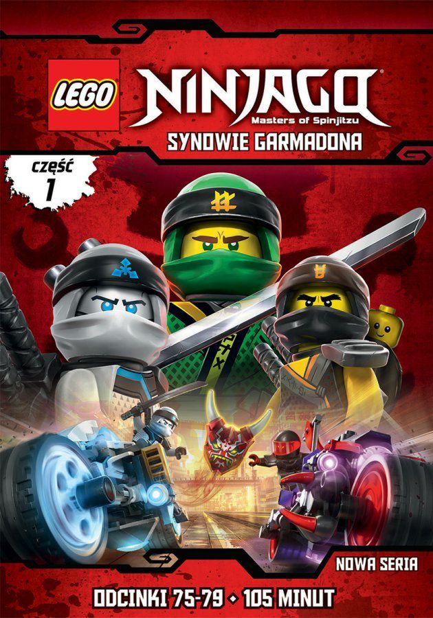 "Lego Ninjago: Synowie Garmadona część 1" – [RECENZJA DVD]