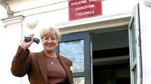 Danuta Waniek (fot. PAP/Tomasz Gzell)