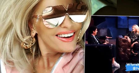 Dagmara Kaźmierska wpadła do Kuby Wojewódzkiego z ekstra prezentem. Jeszcze zanim usiadła na kanapie, pokazała, gdzie jego miejsce
