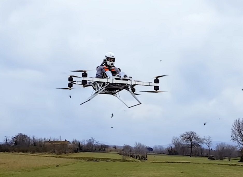 Speeder, załogowy "dron" z Poznania, to "zabawka dla bogatych"