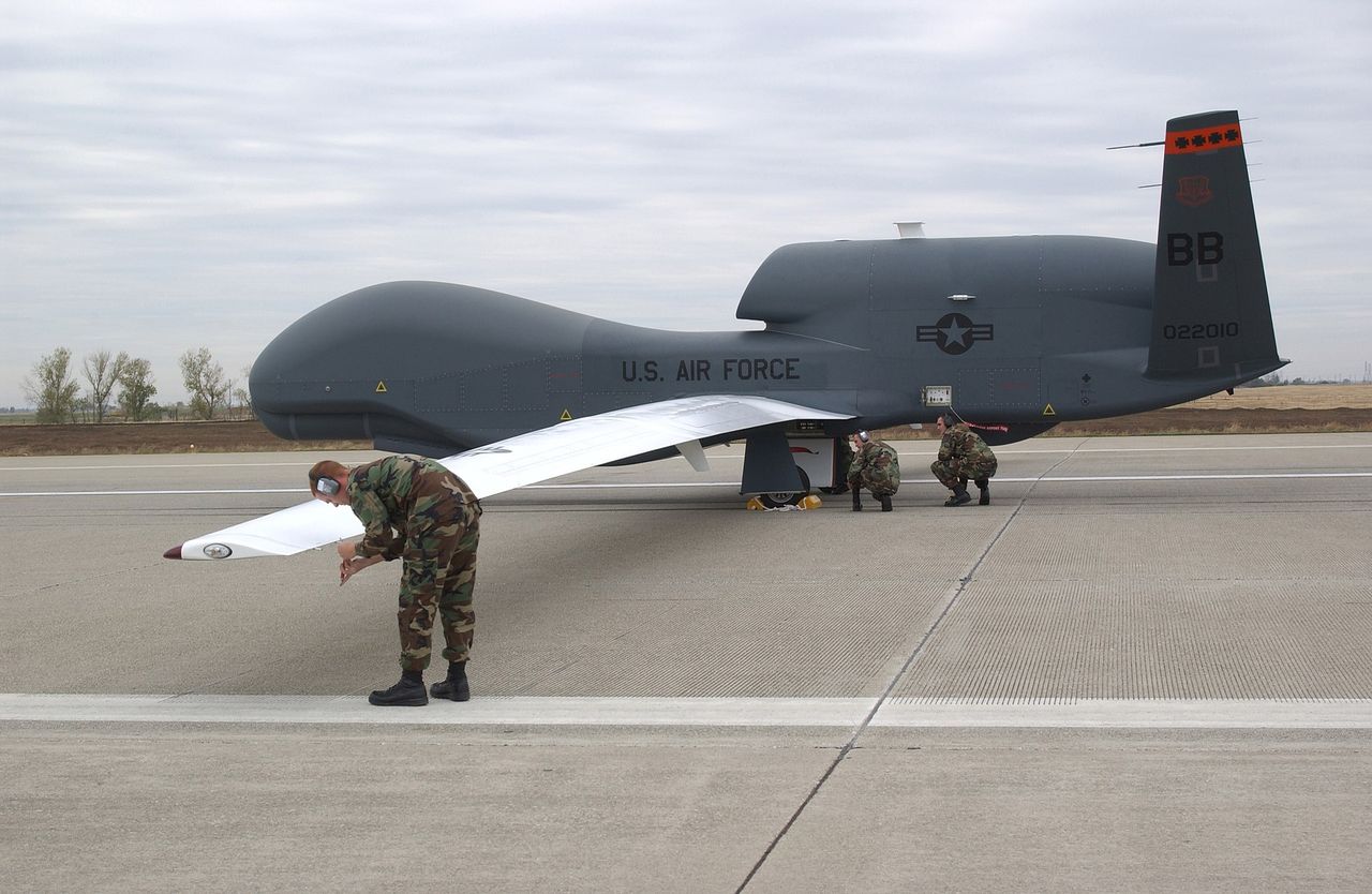 Dron RQ-4 Global Hawk rozbił się w Hiszpanii. Rząd USA trzymał to w tajemnicy przez 2 miesiące