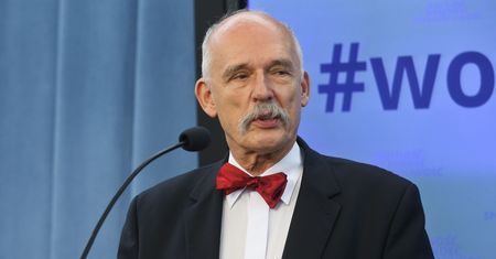 "A niech ją aresztują". Tak Korwin broni córki zatrzymanej z heroiną