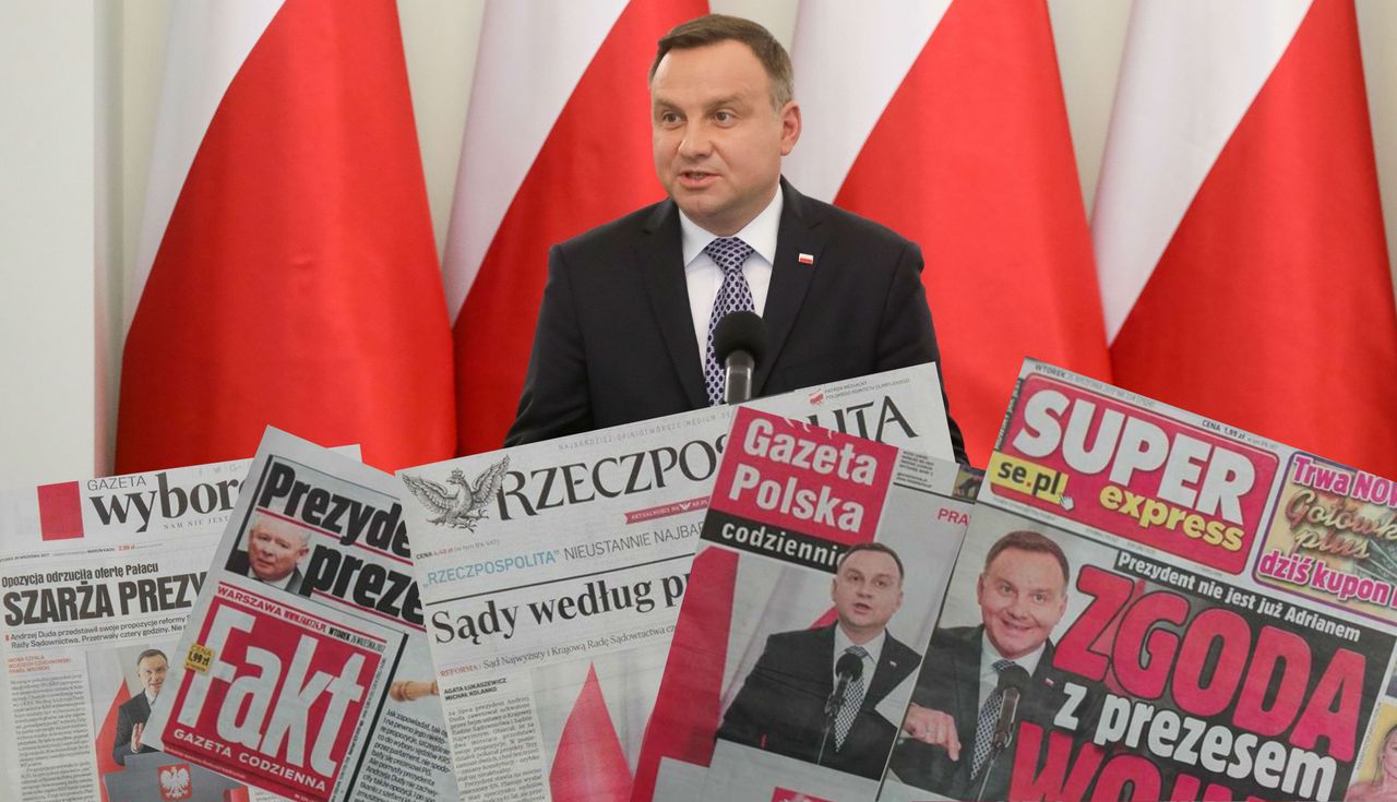 Prezydent podpadł wszystkim. Wymowne okładki dzienników