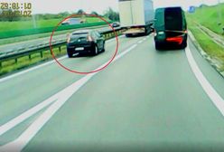Zajechał drogę i doprowadził do zderzenia. Policja prosi o pomoc
