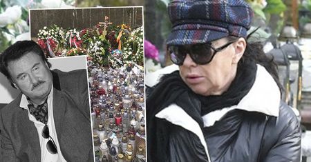 Ewa Krawczyk codziennie czuwa nad grobem męża. Widok zapłakanej wdowy dumającej nad mogiłą rozrywa serce