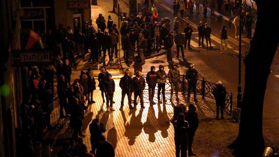 Po śmierci mężczyzny na ulicach Ełku zgromadzili się mieszkańcy