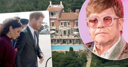 Elton John stanął w obronie Meghan Markle i księcia Harry'ego! To w jego willi zatrzymała się książęca para