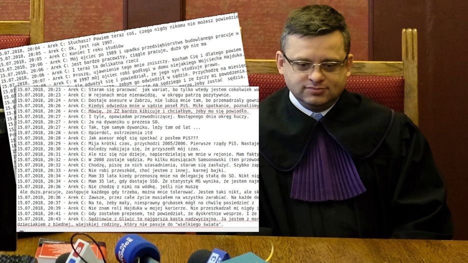 Sędzia Arkadiusz Cichocki został prezesem Sądu w Gliwicach w 2017 roku
