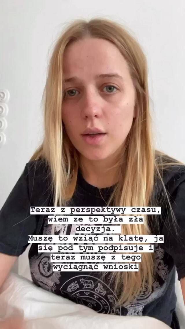 Jessica Mercedes – oświadczenie ws. t-shirtów