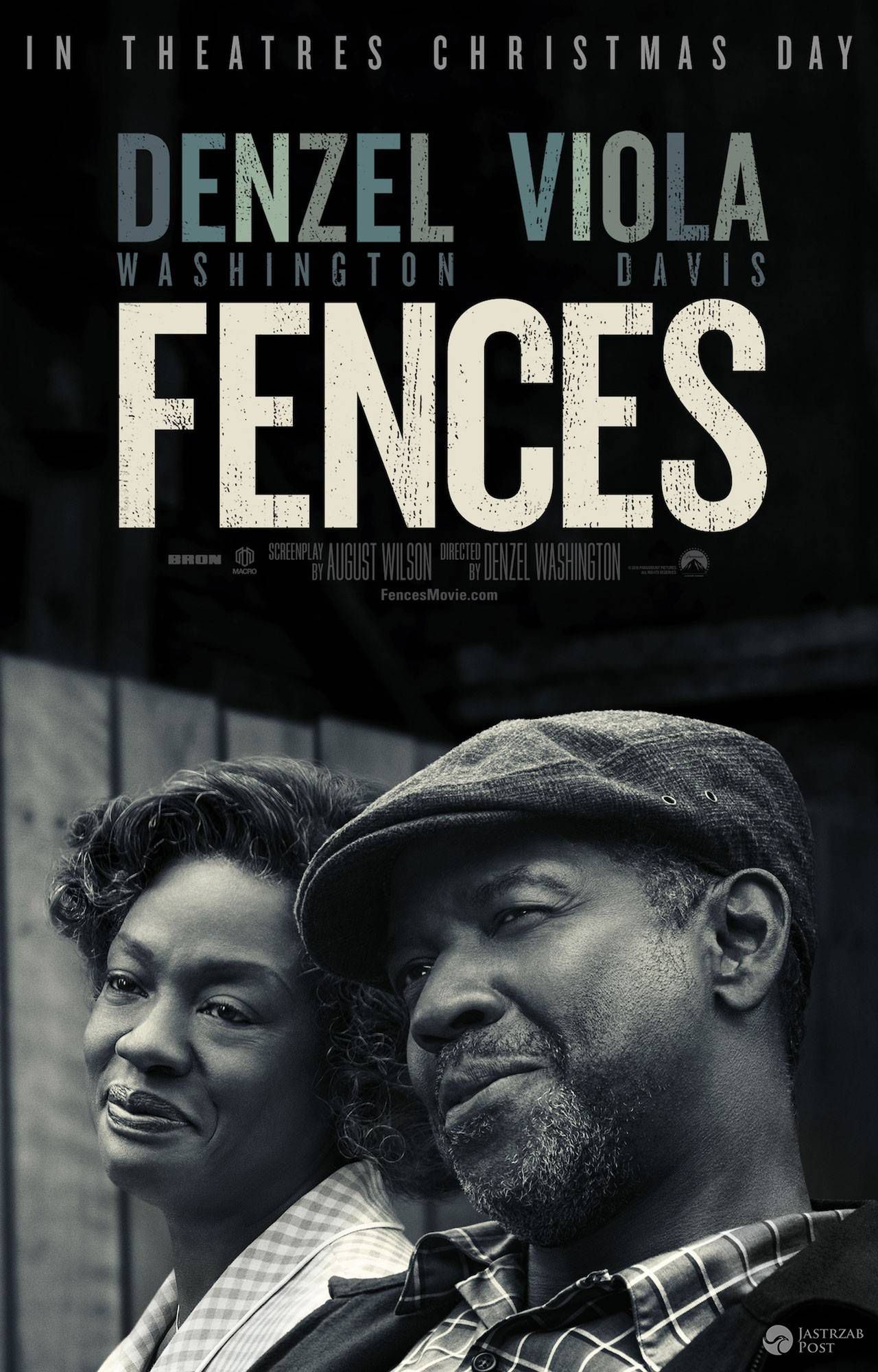 "Fences" - plakat filmu