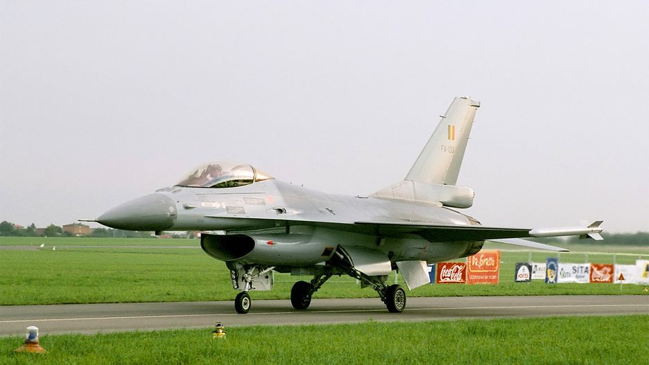 Belgijskie F-16 na Radom AirShow 2005