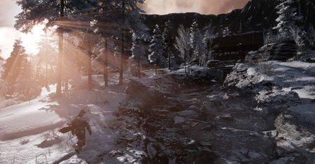 Gameplay Fade to Silence wygląda jak action RPG skrzyżowany z survivalem