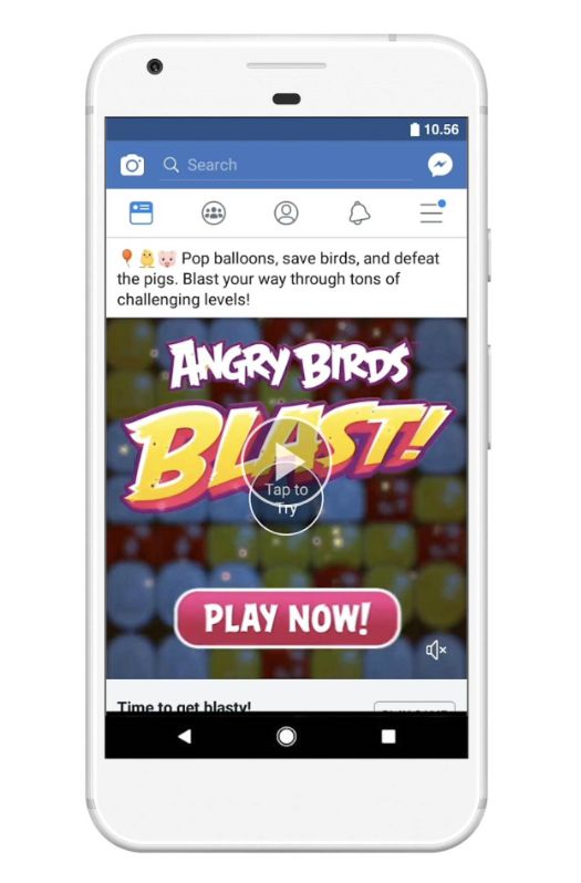 Facebook wprowadza grywalne reklamy. Przetestujesz, zanim zagrasz