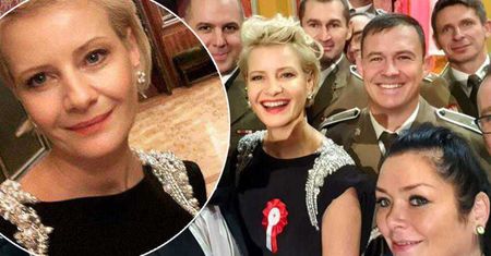 Małgorzata Kożuchowska uczciła Dzień Niepodległości w pięknej kreacji. Gwiazda na uroczystym balu błyszczała niczym księżna Kate