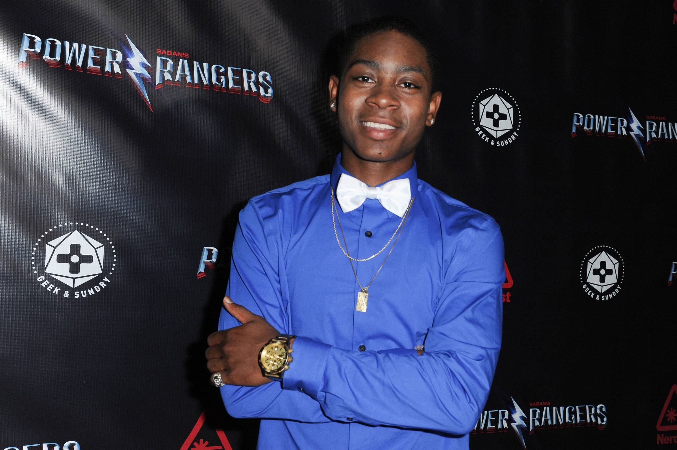 RJ Cyler seen at Lionsgate "The Power Rangers" and Nerdist Party at 2016 Comic-Con on Thursday, July 21, 2016, in San Diego, Calif. (Photo by Richard Shotwell/Invision for Lionsgate/AP Images) 