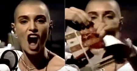 Podarcie zdjęcia Jana Pawła II na wizji wywołało skandal. Tego nie było w scenariuszu