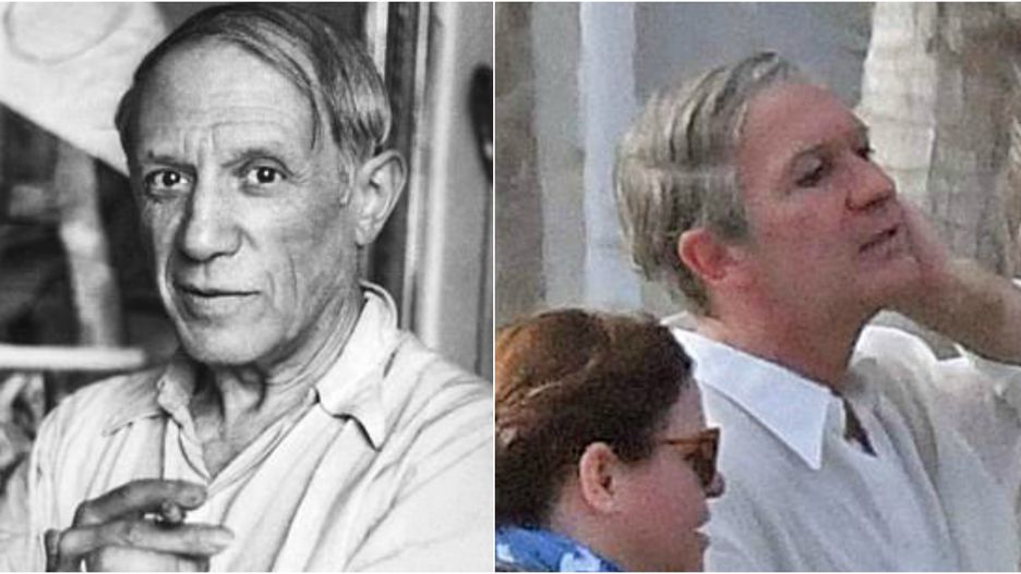 Od lewej: Pablo Picasso, Antonio Banderas
