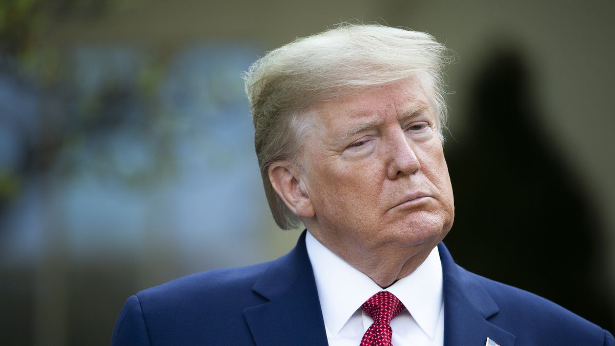 Donald Trump, prezydent USA.