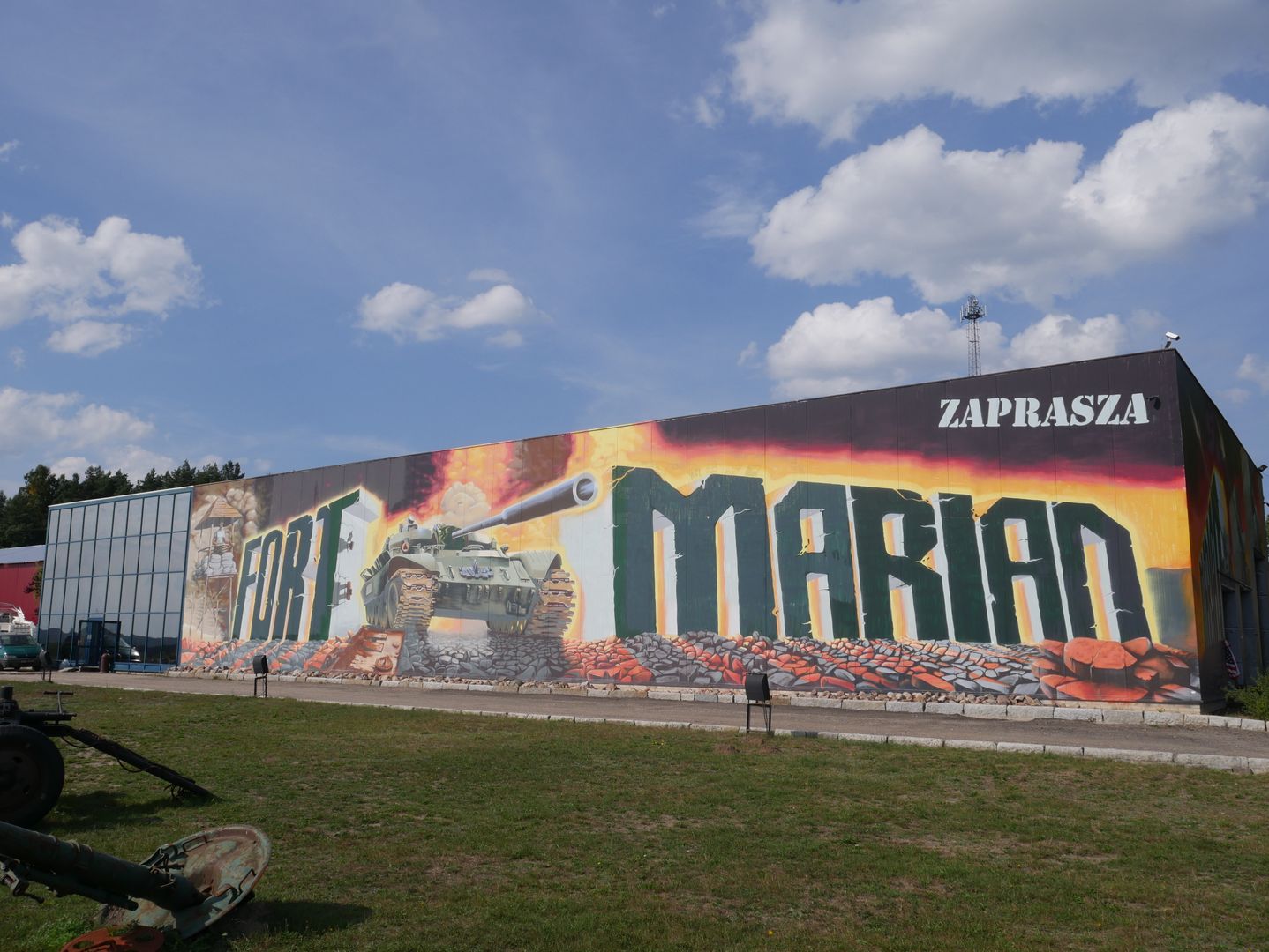 Fort Marian powstał pośrodku niczego. 30 hektarów otoczone zasiekami z drutu kolczastego 