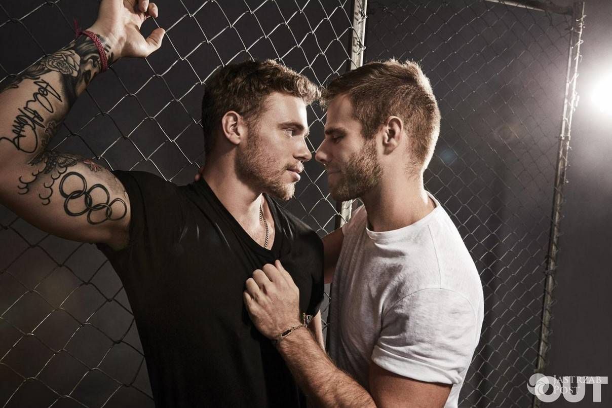 Gus Kenworthy i Matthew Wilkas (fot. OUT.com)