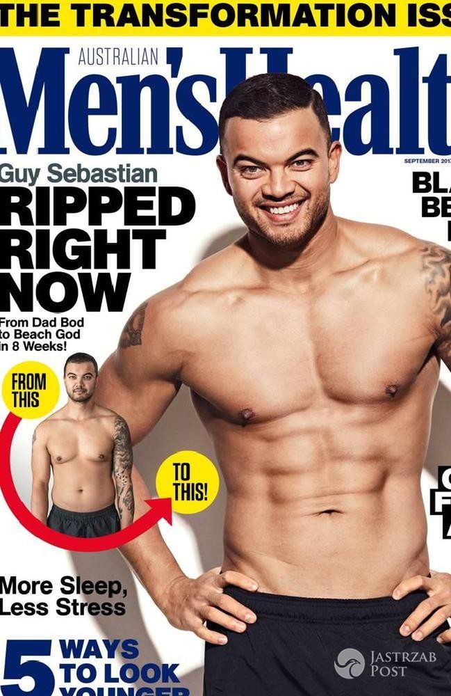 Guy Sebastian na okładce Men's Health