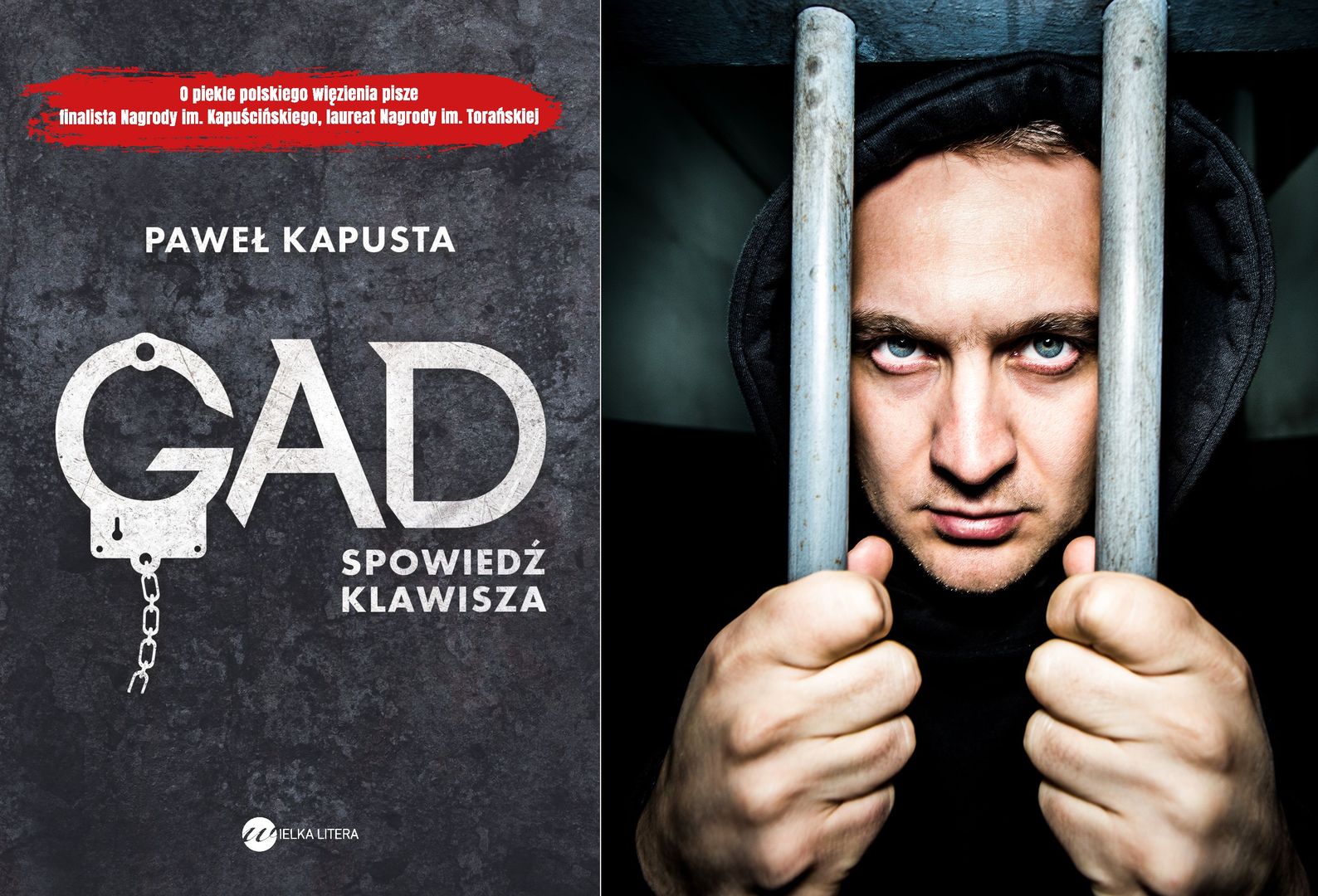 "Gad. Spowiedź klawisza" to najnowsza książka utytułowanego dziennikarza Pawła Kapusty. 