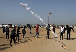 Drony i F-16 walczą z procarzami i latawcami. Izrael naraża się na śmieszność