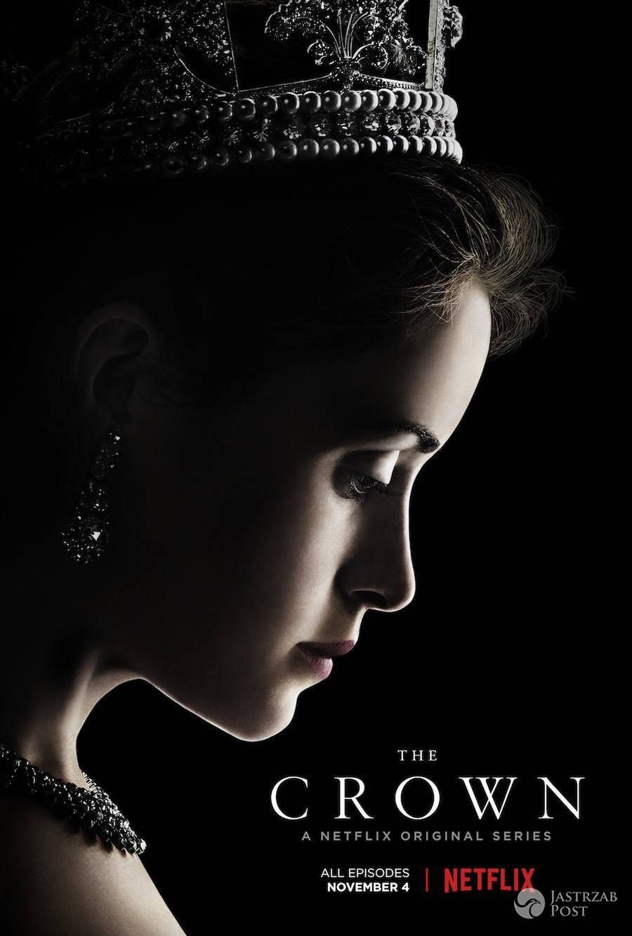 Plakat serialu "The Crown"