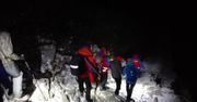 Nocna akcja ratowników na Babiej Górze. Parze studentów padły latarki