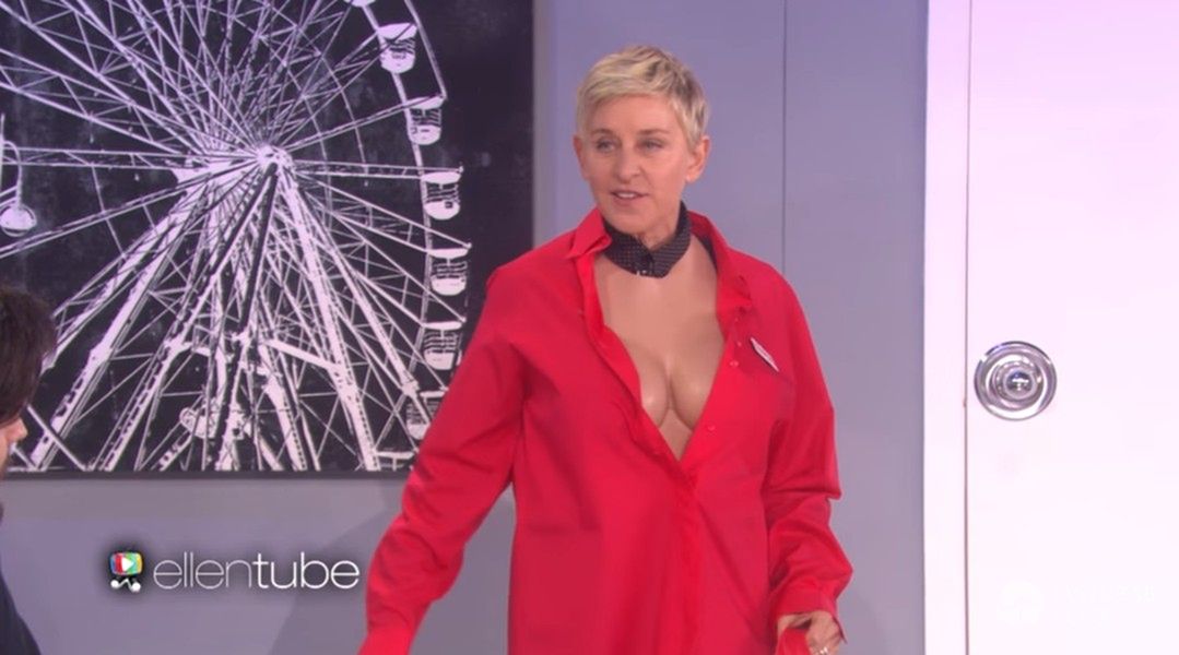 Ellen DeGeneres sparodiowała "Ciemniejszą stronę Greya"
