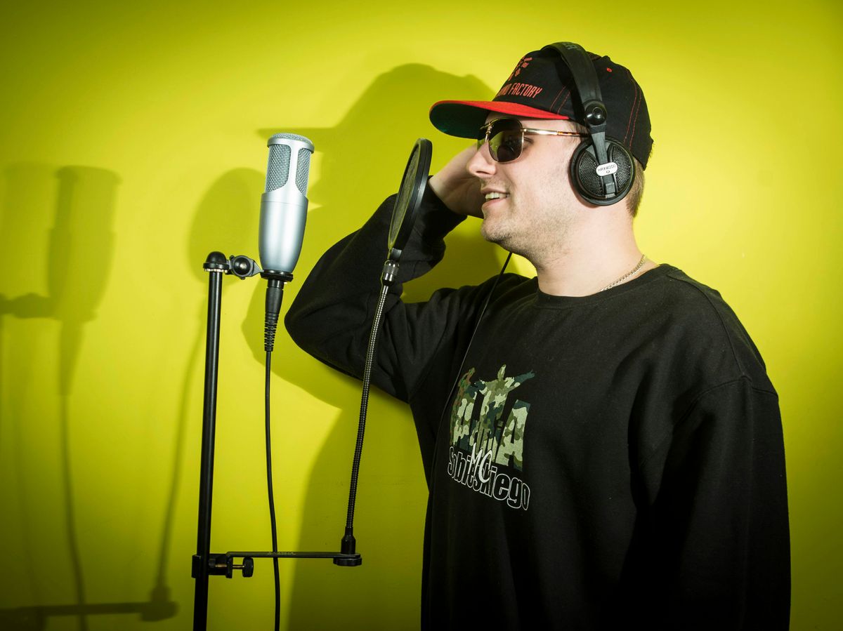 MC Sobieski – niewidomy raper, wulkan energii i niesamowity człowiek.
