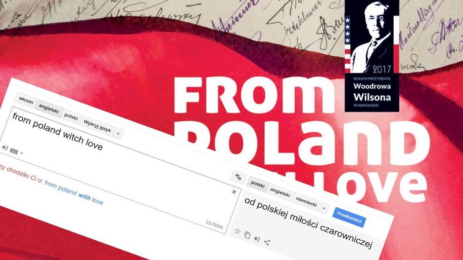 Autorowi informacji o wystawie "From Poland with love" wkradł się mały błąd.