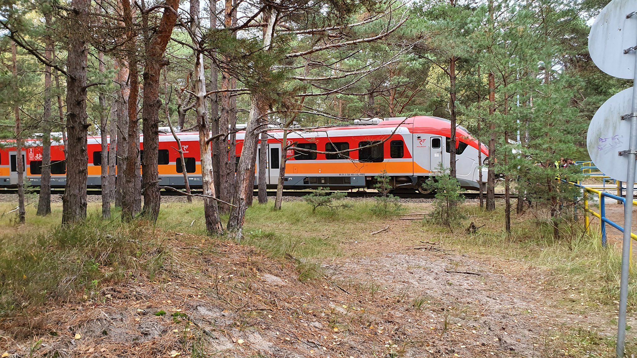 Po wypadku linia kolejowa do Helu została zablokowana