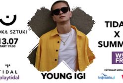 Koncert Young Igi na plaży w Sopocie